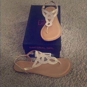 Brand New stoned sandals never worn!